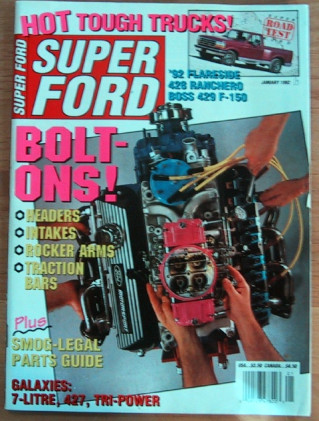 SUPER FORD 1992 JAN - GALAXIES, B0SS '9 F-150, BODINE